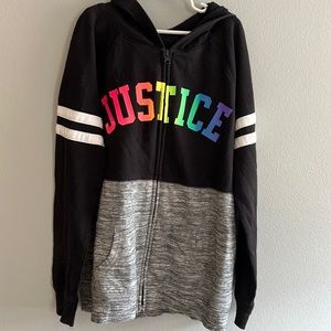 Justice zip up
